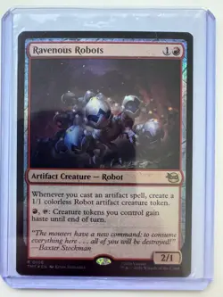 Ravenous Robots FOIL #0106 Teenage Mutant Ninja Turtles NM ENG MTG - Image 1