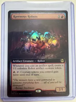 Ravenous Robots (Extended Art) FOIL #0106 Teenage Mutant Ninja Turtles NM EN MTG - Image 1
