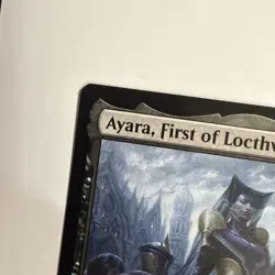 1x Ayara, First of Locthwain NM-Mint, English Throne of Eldraine MTG Magic - Image 2