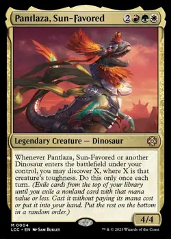 1 x Pantlaza, Sun-Favored - Commander: The Lost Caverns of Ixalan - NM-Mint - MT - Image 1