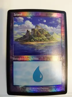 Island (440) (Retro Frame) Commander Masters Foil - Image 1