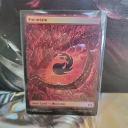 Mountain. Tarkir Dragonstorm Dragons Eye Foil - Image 3