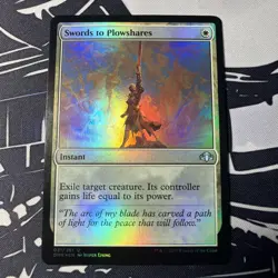 Swords to Plowshares Dominaria Remastered Foil - Image 1