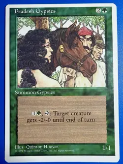 1 BANNED MTG | Pradesh G | Fourth Edition | 1995 | Magic The Gathering |NM - Image 1