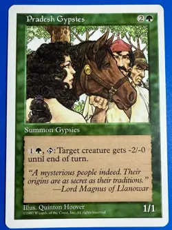 1 BANNED MTG | Pradesh G | Fifth Edition | 1997 | Magic The Gathering |NM - Image 1