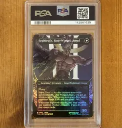 PSA 10 | Sephiroth Fabled SOLDIER, M 0382, Foil, MTG Final Fantasy FFVII FIN - Image 2