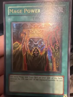 Mage Power LON-050 Labyrinth of Nightmare Unlimited ULTRA RARE NM - Image 1