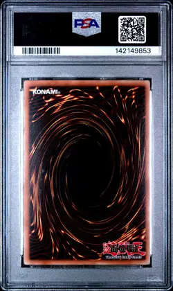 2003 YU-GI-OH! DCR-DARK CRISIS 1ST ED #105 JUDGMENT OF ANUBIS PSA 9 - Image 2