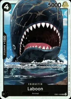 One Piece TCG • Laboon EB01-048 • Super Rare • ENG/NM - Image 1