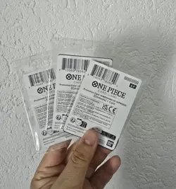 3x One Piece Card Game Monkey D Luffy P-006 Promo Sealed English - Image 2