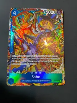 One Piece TCG - Sabo TR Treasure Rare OP12 (OP10-049) - French MINT - Image 1