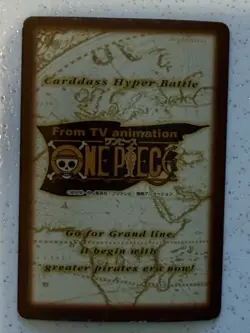 One Piece Carddass Hyper Battle First Stage Holo Luffy #C01 bandai 1999 - Image 4