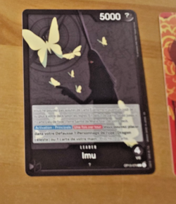 ONE PIECE CARD GAME LEADER CARTE FRANCAISE Imu OP13-079 L FR JCC MINT 2025 - Image 1