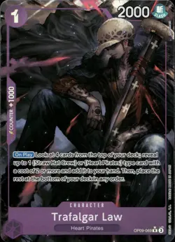 One Piece TCG • Trafalgar Law OP09-069 • Alternate Artwork • ENG/NM - Image 1