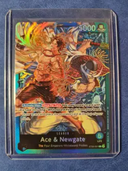 One Piece Ace & Newgate · ST22-001 · Leader • Starter Deck: EX · Englisch · NM - Image 1
