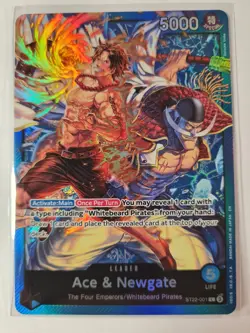 One Piece Ace & Newgate · ST22-001 · Leader • Starter Deck: EX · Englisch · NM - Image 3