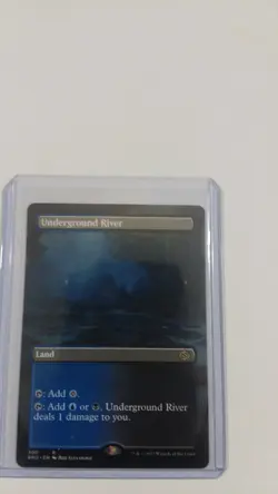 MTG Underground River (Borderless) - The Brothers' War #300 Magic Card Rare NM - Image 1