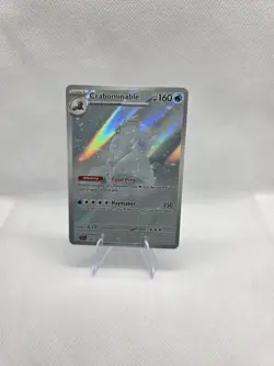 Crabominable 149/142 SV07: Stellar Crown IR Illustration Rare Holo Card Pokemon - Image 1