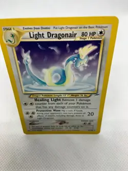 Light Dragonair 22/105 Neo Destiny Rare Pokemon Card - Lightly Played (LP) - Image 3