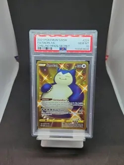Snorlax 224/198 - Chilling Reign - PSA 10- Pokemon Card (Equiv. CGC BGS) - Image 1