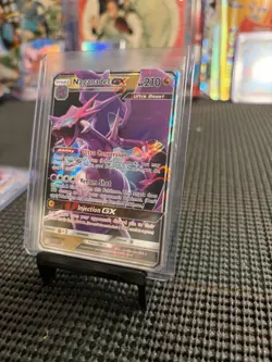 Pokemon TCG Naganadel GX Holo Ultra Rare Card 160/236 Unified Minds 2019 - Image 1