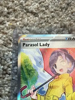 Pokemon Card TCG - Parasol Lady 238/182 Ultra Rare Full Art Paradox Rift NM - Image 5