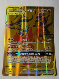 Reshiram & Charizard GX - SM247 Pokemon Jumbo Oversized Card (25) - Image 1