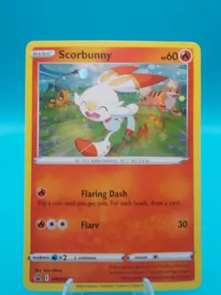 Scorbunny - SWSH244 Sword & Shield Promo Cards Cosmos Holo NM/M - Image 1