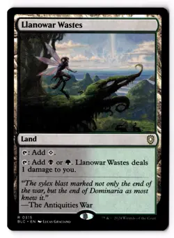Llanowar Wastes 315 Commander: Bloomburrow LP - Image 1