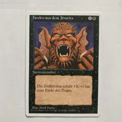 MTG Magic The Gathering FBB Howl From Beyond GERMAN NM - Image 1