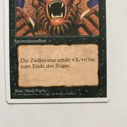 MTG Magic The Gathering FBB Howl From Beyond GERMAN NM - Image 4