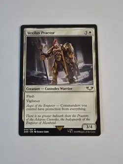 Wizards Vexilus Praetor Universes Beyond Warhammer 40000 Rare 019 EN - Image 1