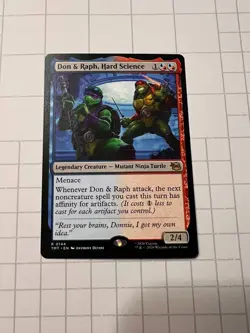 Don & Raph, Hard Science Teenage Mutant Ninja Turtles Regular - NM - Image 1