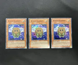 Yu-Gi-Oh Winged Kuriboh TLM-EN005 Super Rare 1st Edition x3 PL x1 VLP x1 & NM x1 - Image 1