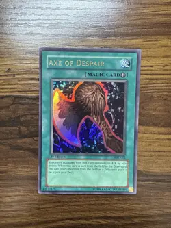 Yugioh - Axe of Despair - MRL-002 - 1st Edition - Near Mint - Image 1