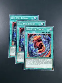 Yugioh - Red-Eyes Fusion X3 Playset - Common - LDK2 - 1st - Image 1