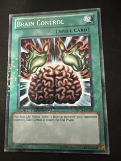 2 yugioh DT03-EN094 Brain Control DUEL TERMINAL COMMON LP - Image 2