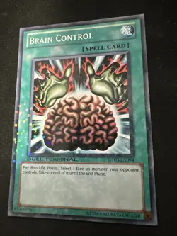 2 yugioh DT03-EN094 Brain Control DUEL TERMINAL COMMON LP - Image 4