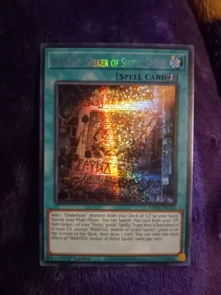 WANTED: Seeker of Sinful Spoils MP24 Prismatic Secret NM Yugioh - Image 2