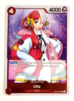 Uta - OP01-005 R - Rare - Foil - Romance Dawn - One Piece TCG - Image 1