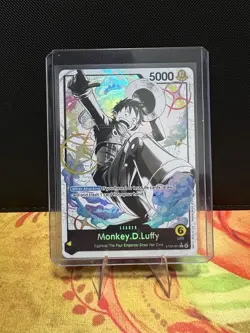 One Piece TCG Monkey.D.Luffy ST29-001 Alt Art Leader English - Image 1