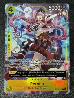 Perona OP14-111 - Alternate Art - One Piece TCG: The Azure Sea's Seven - NM - Image 1