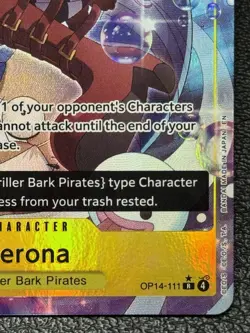 Perona OP14-111 - Alternate Art - One Piece TCG: The Azure Sea's Seven - NM - Image 2