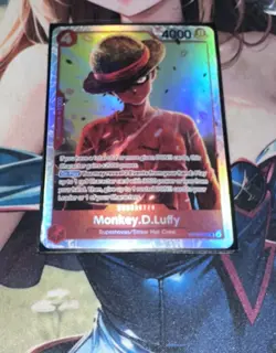 One Piece - Legacy of the Master - Monkey D. Luffy - OP12-015 Super Rare NM - Image 1
