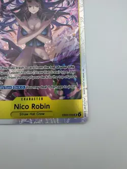 Nico Robin SR EB03-055 Extra Booster: One Piece Heroines Edition English NM - Image 5