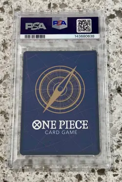 One Piece OP09-093 - Legacy of the Master - Marshall.D.Teach Silver PSA 10 - Image 2