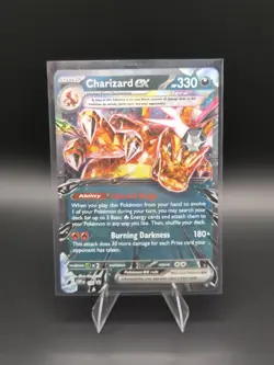 Pokemon Charizard ex 161 Scarlet & Violet Promo Holo EX 330HP Card TCG - Image 1