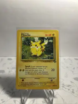 Vintage 1999 Pokemon Pikachu 60/64 Jungle Regular Card - Image 2