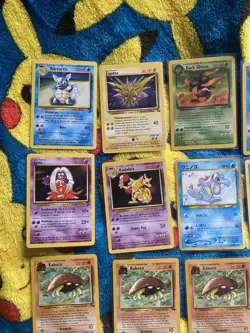 Vintage Pokemon Card Lot Of 30+ Non Holo Rares Commons And Uncommons All Nm - Image 2