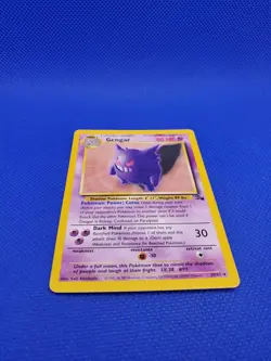 Gengar 20/62 Pokemon Fossil Unlimited Rare Card Non Holo Lightly Played - Image 5